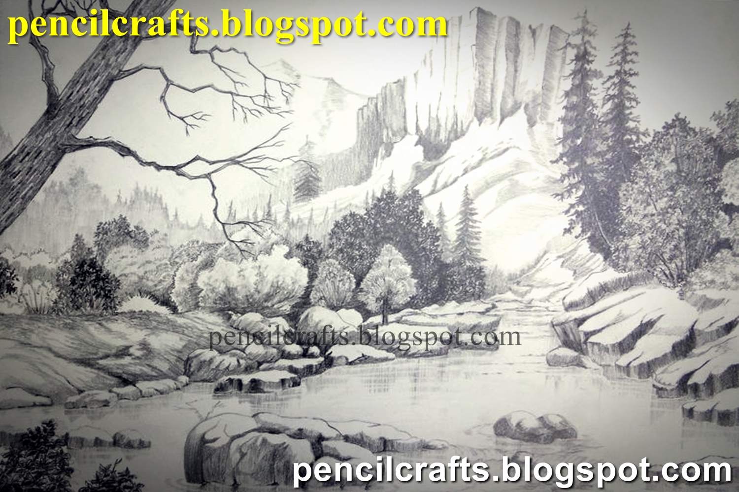 Best 15+ Pencil Drawings and Sketches of Nature Pencil Drawing of Nature