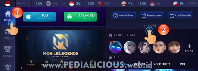 Kunjungi situs resmi Mobile Legends: Bang Bang