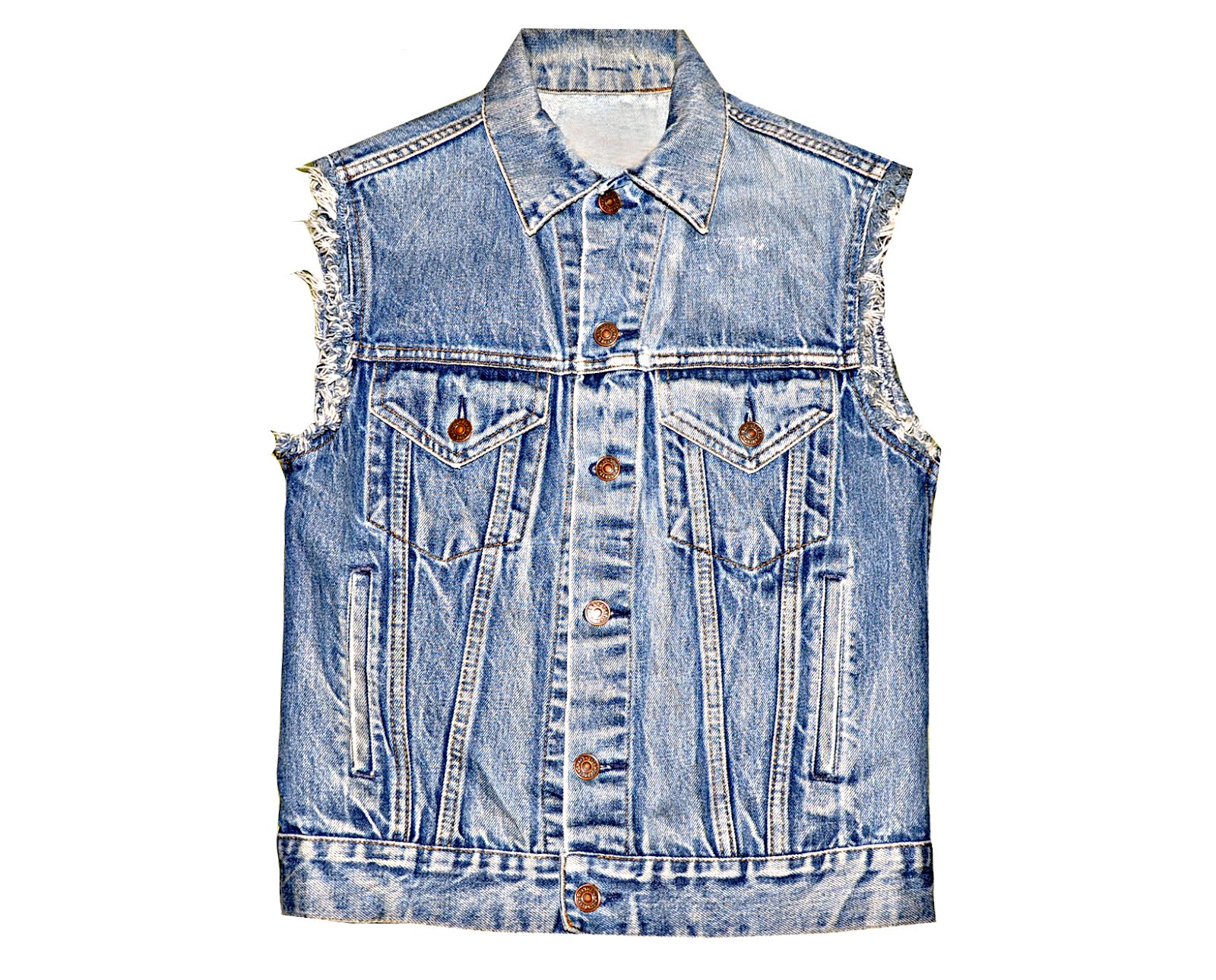 Be chic for cheap : How to do create your own denim vest