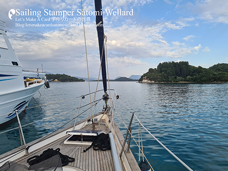 Life on Sailing Boat SATOMI in Greece  by Sailing Stamper Satomi Wellardギリシアでの船上生活レポ