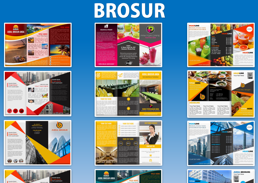 Kegunaan Brosur