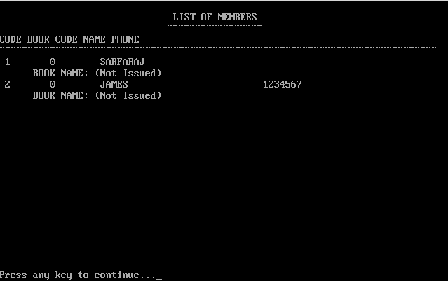 Library Management System in C++ (Final Year Project) ~ Lovely Codes