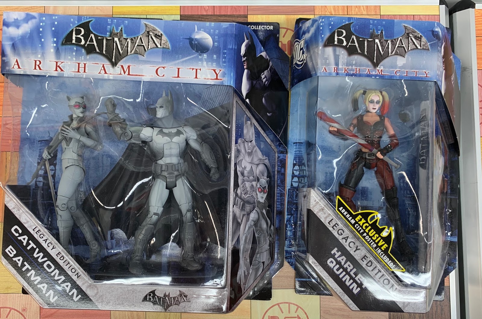 : @Mediagoon is selling Batman Arkham Asylum and Arkham City  Action Figures.