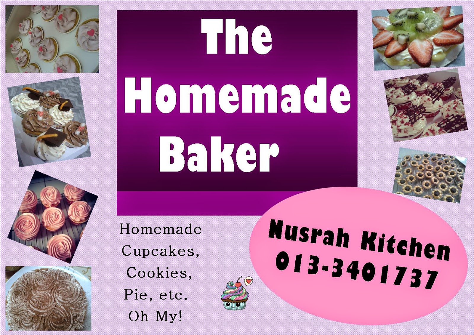 Nusrah Yasin THE HOMEMADE BAKER, PUNCAK ALAM