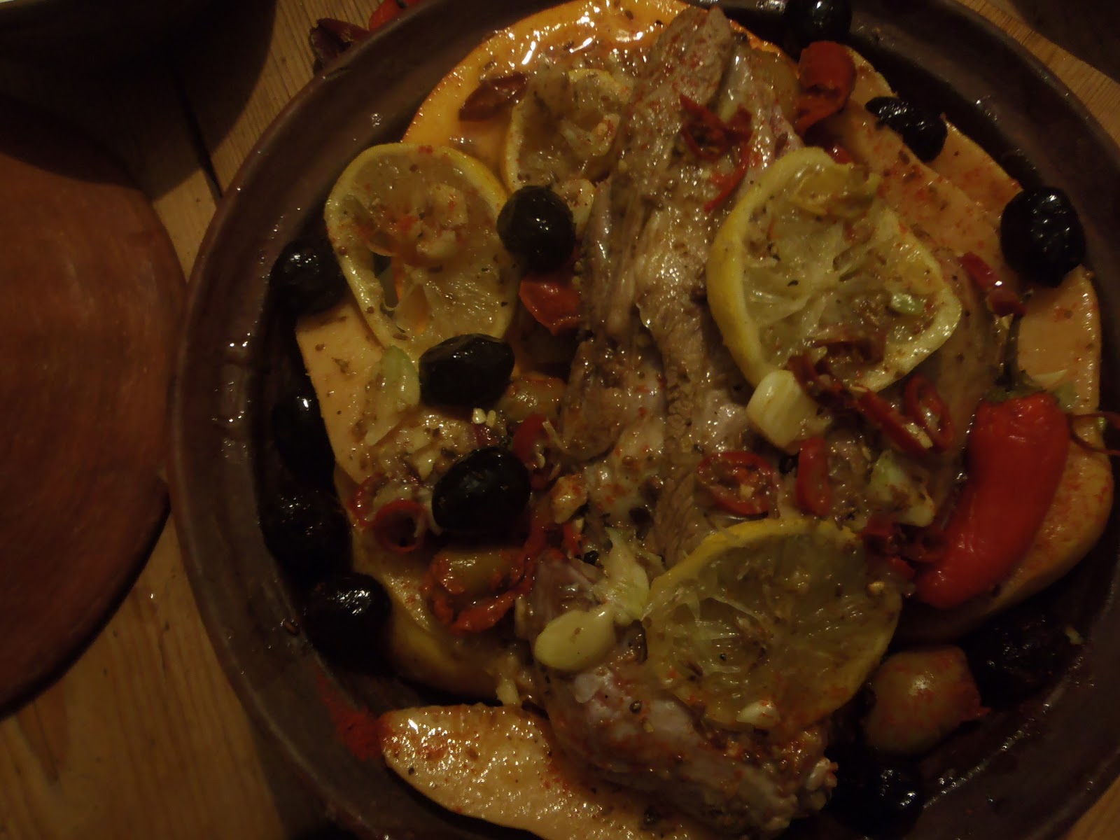 La bonne bouffe Mutton and Quince Tagine