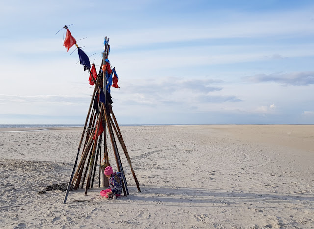 Urlaub auf Fanø mit Kindern: 4 Outdoor-Ausflüge für Familien. Der Sören Jessens Sand ist ein herrliches Ausflugsziel draußen auf Fanö.