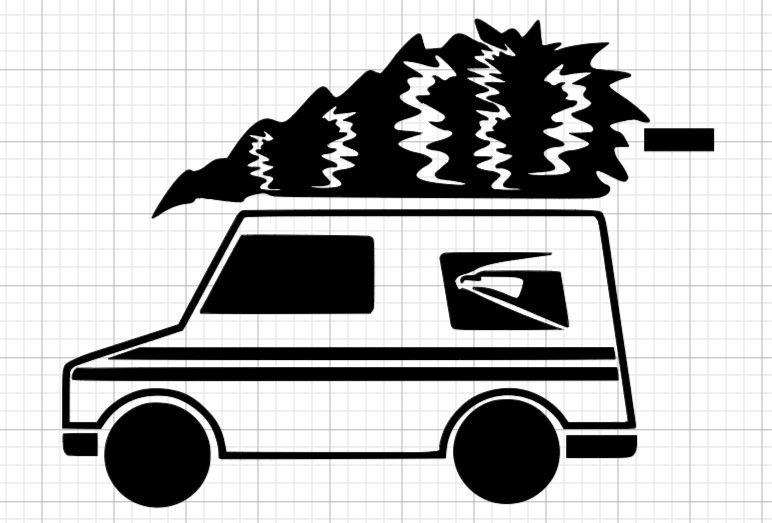 Cricut Ornaments For Your Mailman