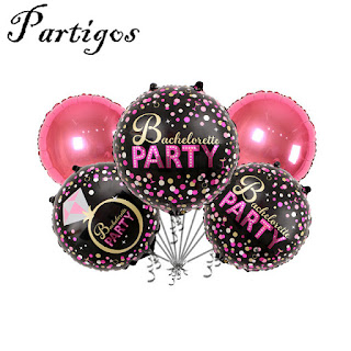 Black Hens Party Balloons