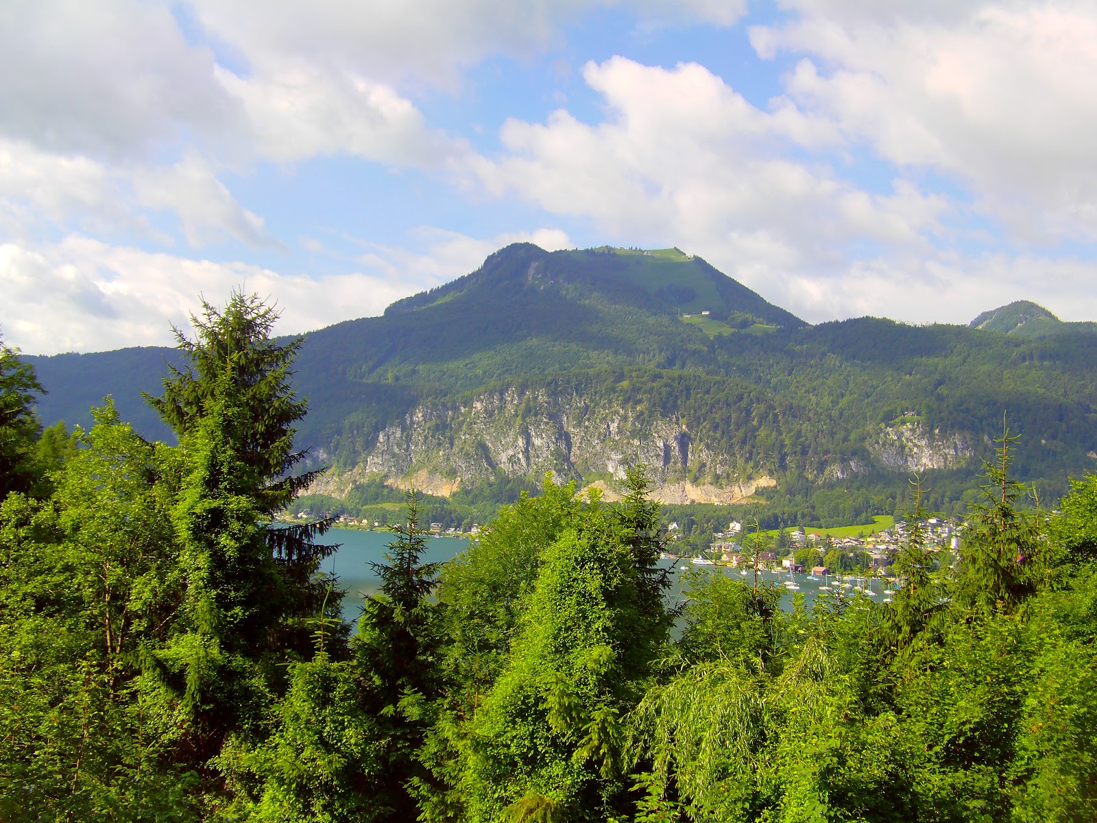 Озеро мондзее австрия