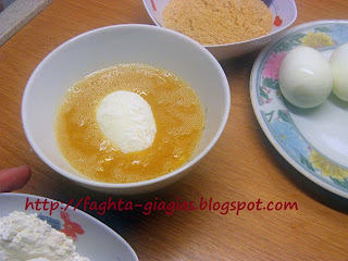 Τα φαγητά της γιαγιάς - Αυγά βραστά παναρισμένα