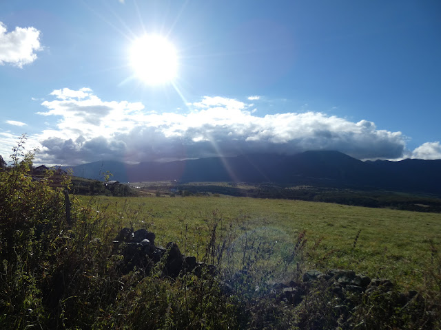 Dès le départ de Bolquère de gros nuages nous font craindre le pire, qui n'arrivera pas !