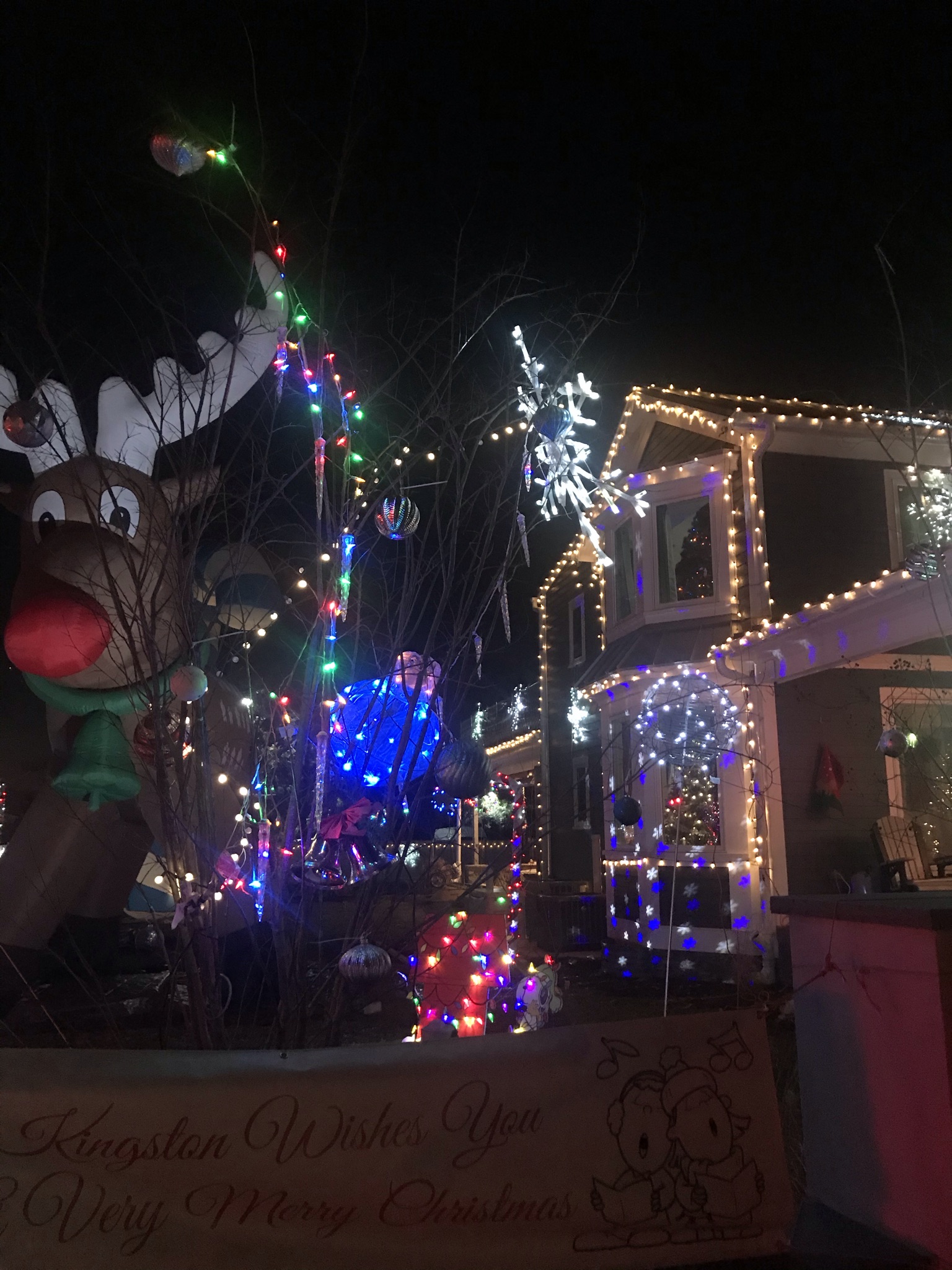 NJ Budelis Kingston, NJ Holiday Lights