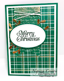 Nigezza Creates with Stampin' Up! Wrapped In Plaid and Perfectly Plaid