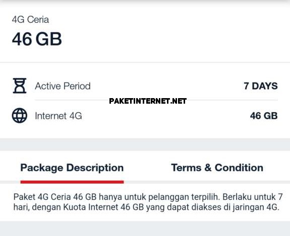Cara Daftar Paket 4g Ceria Telkomsel 5gb 20gb 40gb Dan 50gb Murah Terbaru Paket Internet