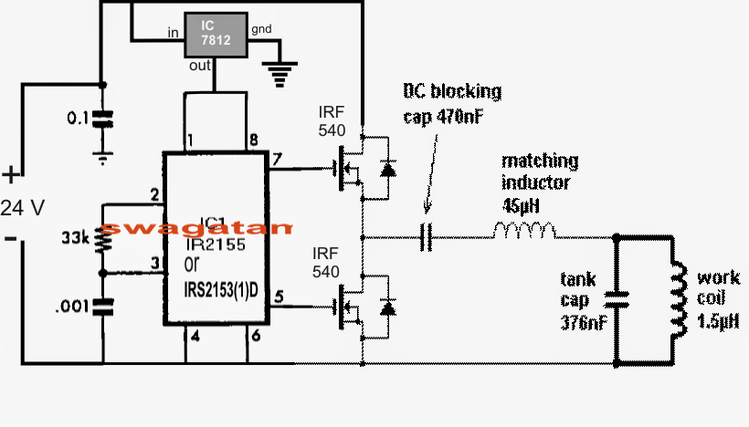 Induction Stove Schematic Diagram