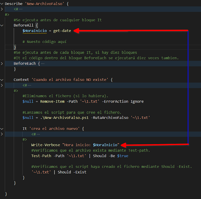 PowerShell Pester Bloques “Before” y “After” (Parte 4) SYSADMIT