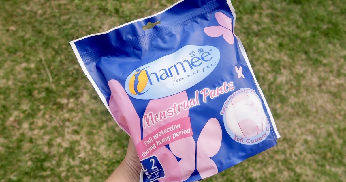 Charmee Menstrual Pants: Heaven- sent for very heavy red days!