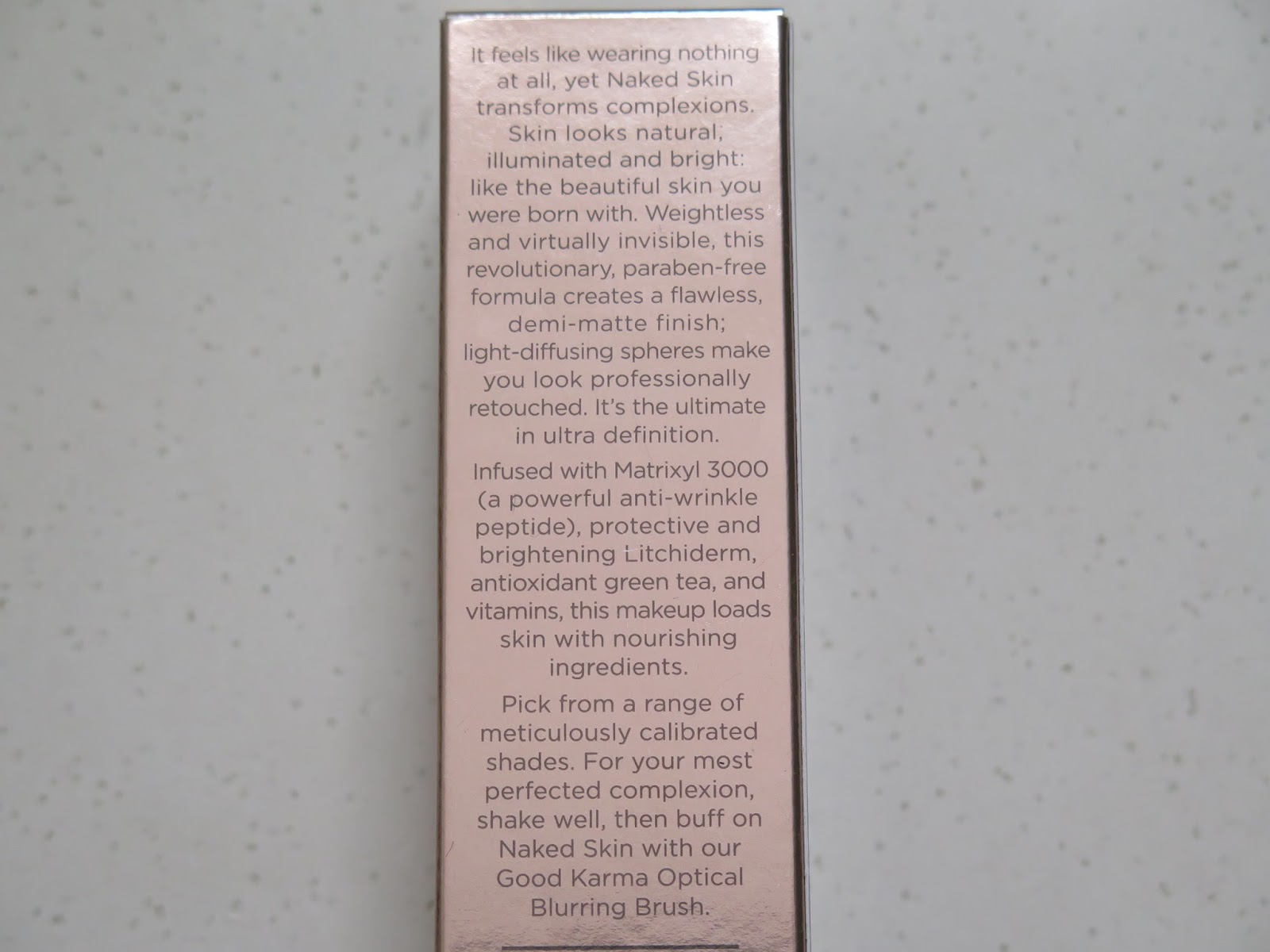 The Blackmentos Beauty Box: Review: Urban Decay Naked Skin Weightless ...