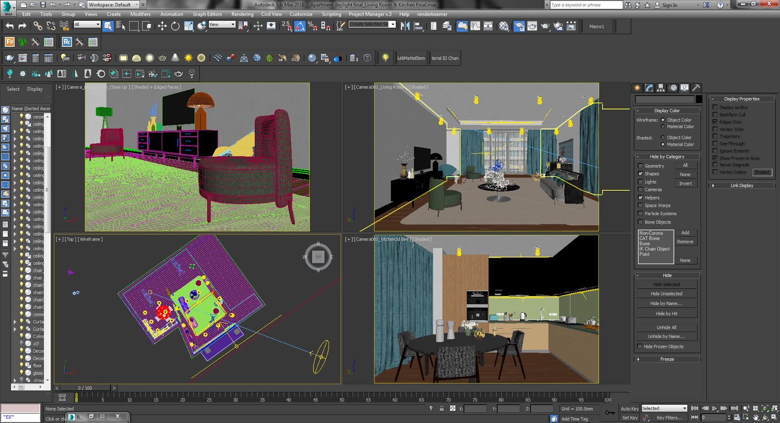 Viz Tech Support for Companies and Artists: 3ds Max Interior Rendering