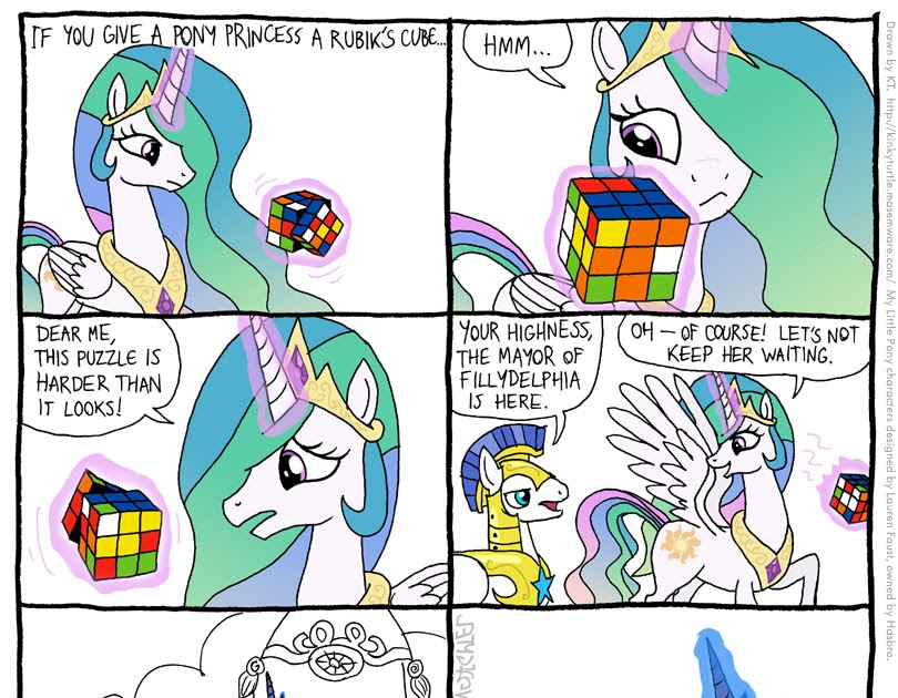 my little pony rubik's cube