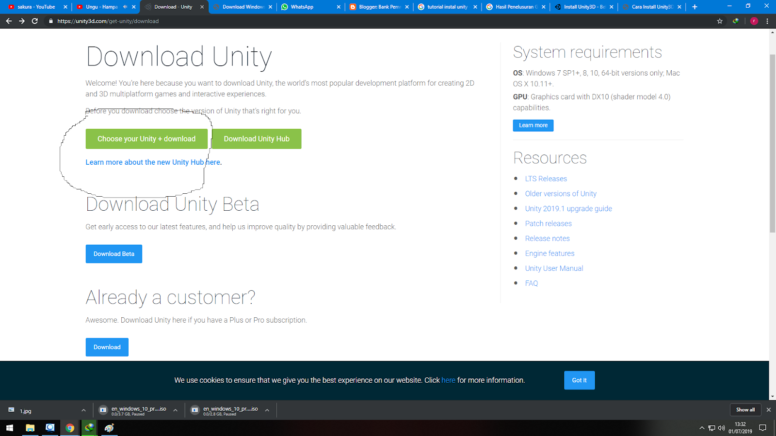 install unity 3d install unity 3d