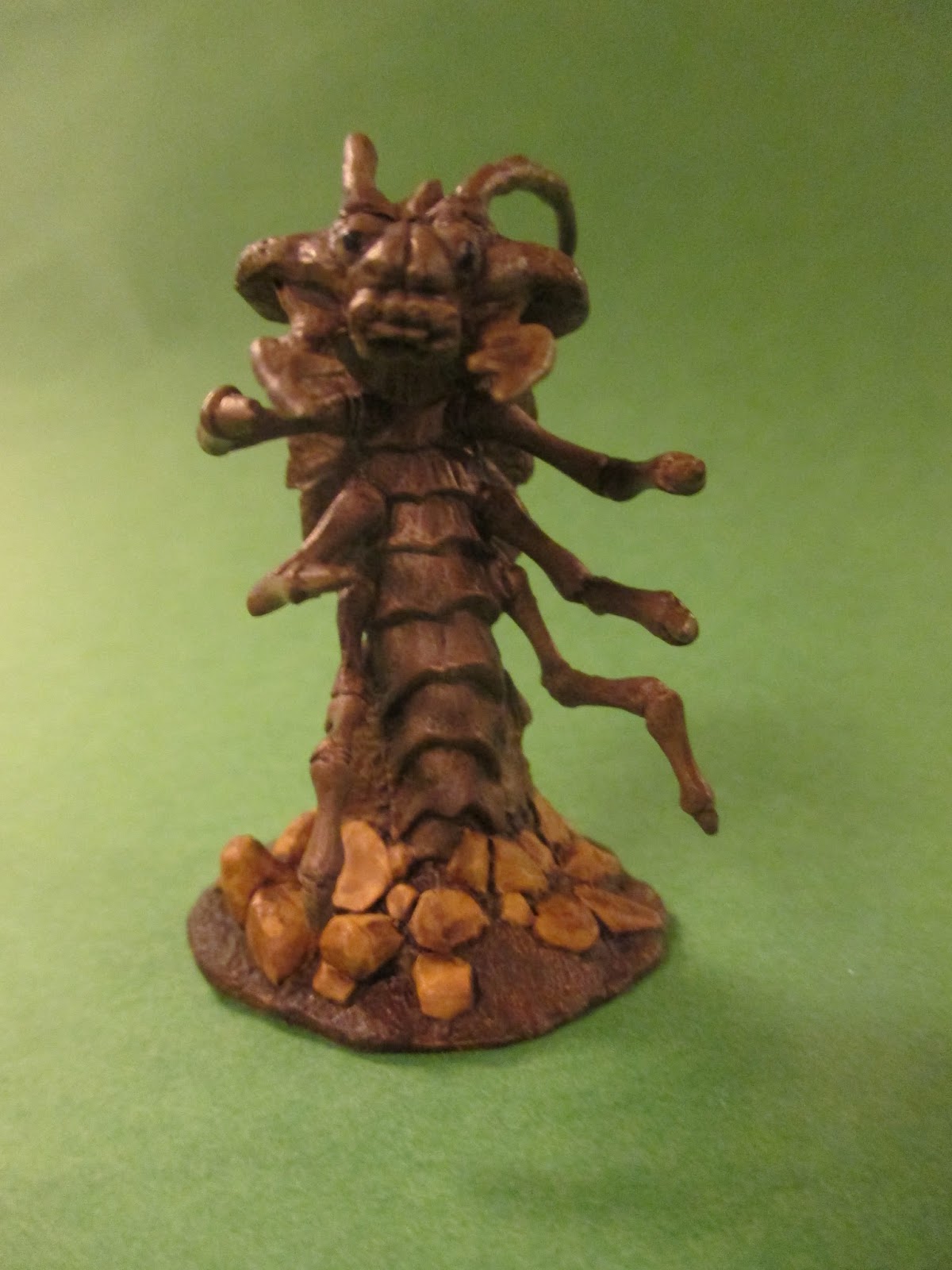 Pechetruite ANKHEG – Reaper Bones Miniatur (77230) Für Rollenspiel & Kriegsspiele – Flexibler Kunststoff – Ideal Zum Bemalen
