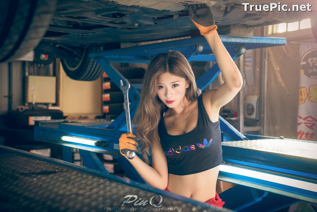 Image Taiwanese Model - PinQ憑果茱 - Hot Sexy Girl Car Mechanic - TruePic.net - Picture-23
