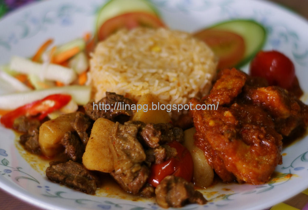 Resepi Nasi Tomato Kukus - TERATAK MUTIARA KASIH