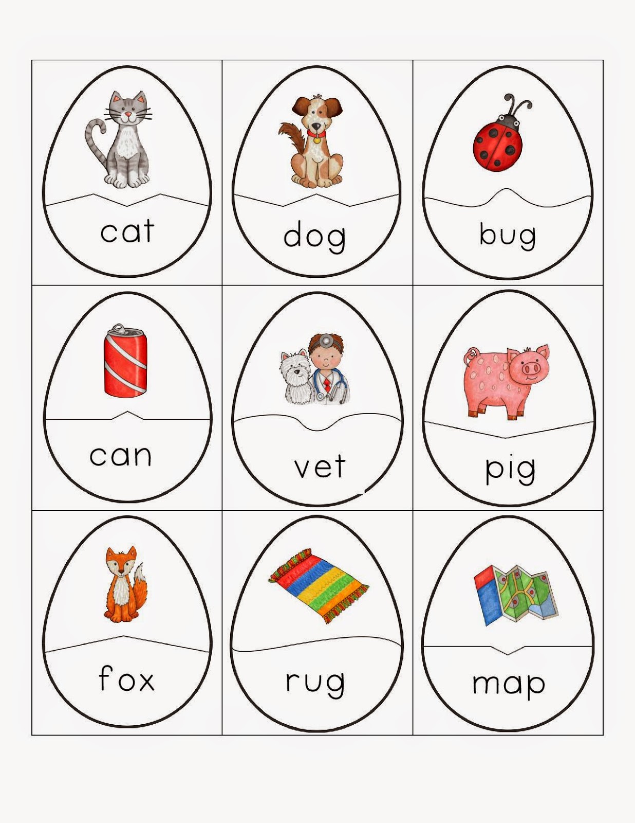 GrowinginPre K And K Sight Word Egg Hunt growinginpre-k-and-k-sight-word-egg-hunt