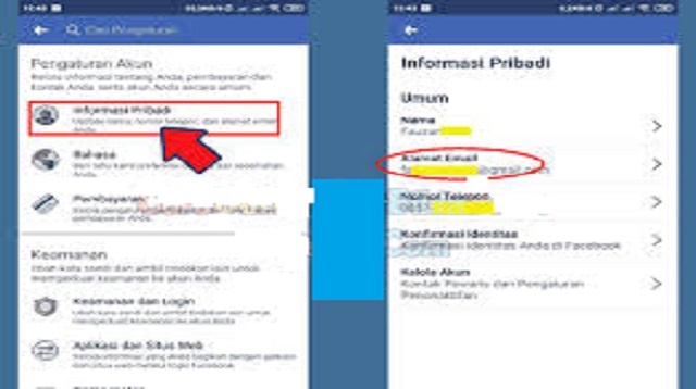 Cara Mengetahui Email FB Sendiri yang Lupa di HP & Komputer 2022 - Cara1001