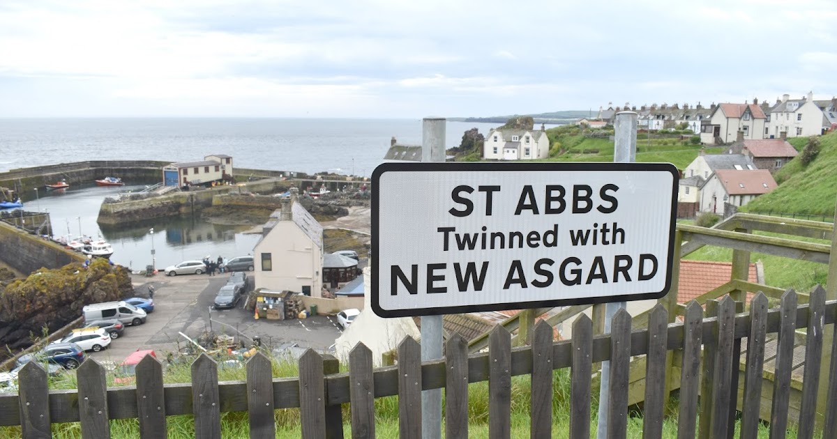 St Abbs Scotland Map Avengers Filming Location In Scotland - Exploring St Abbs And New Asgard |  New Girl In Toon