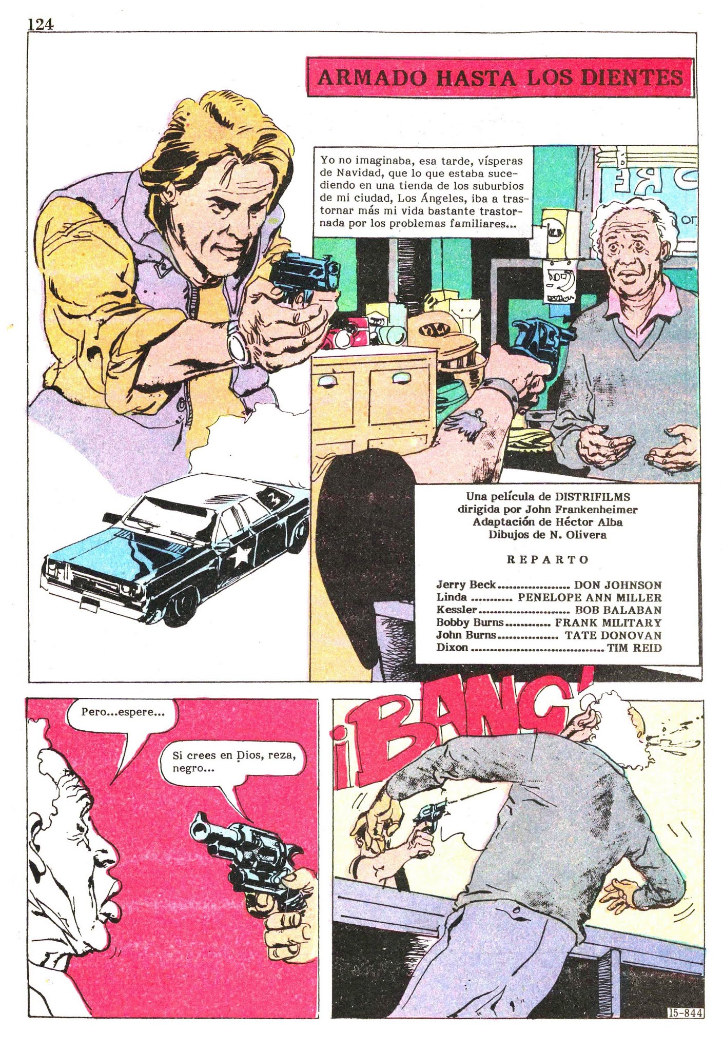 aquellos comics de fin de siglo ARMADO HASTA LOS DIENTES (Adaptación