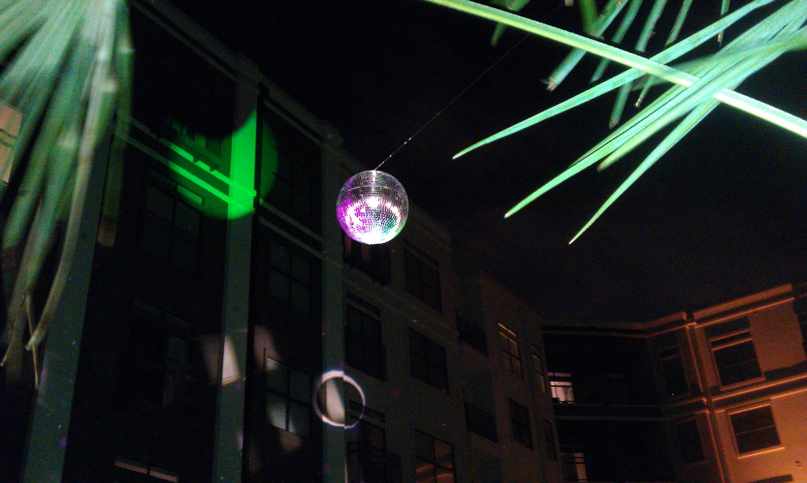 DALLAS LIGHT AND SOUND Mirror Balls in the Sky... at Ilume Halloween