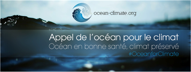 Appel de l 'océan pour le climat