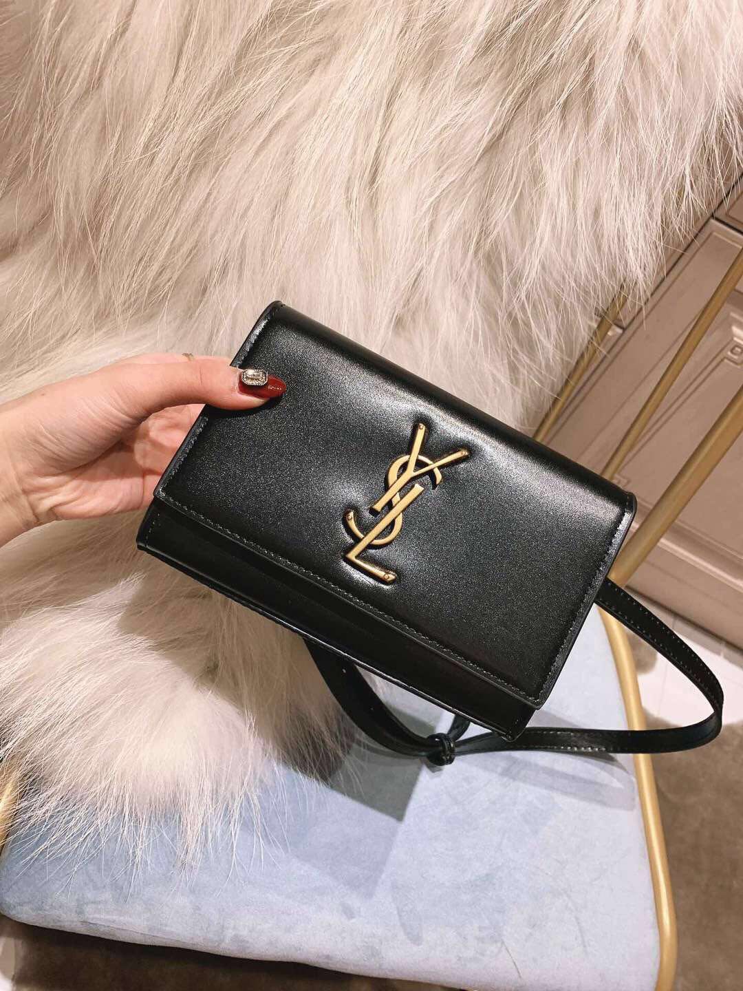 WE Do Love Luxury SAINT LAURENT PARIS YSL Kate Belt Bag in Smooth