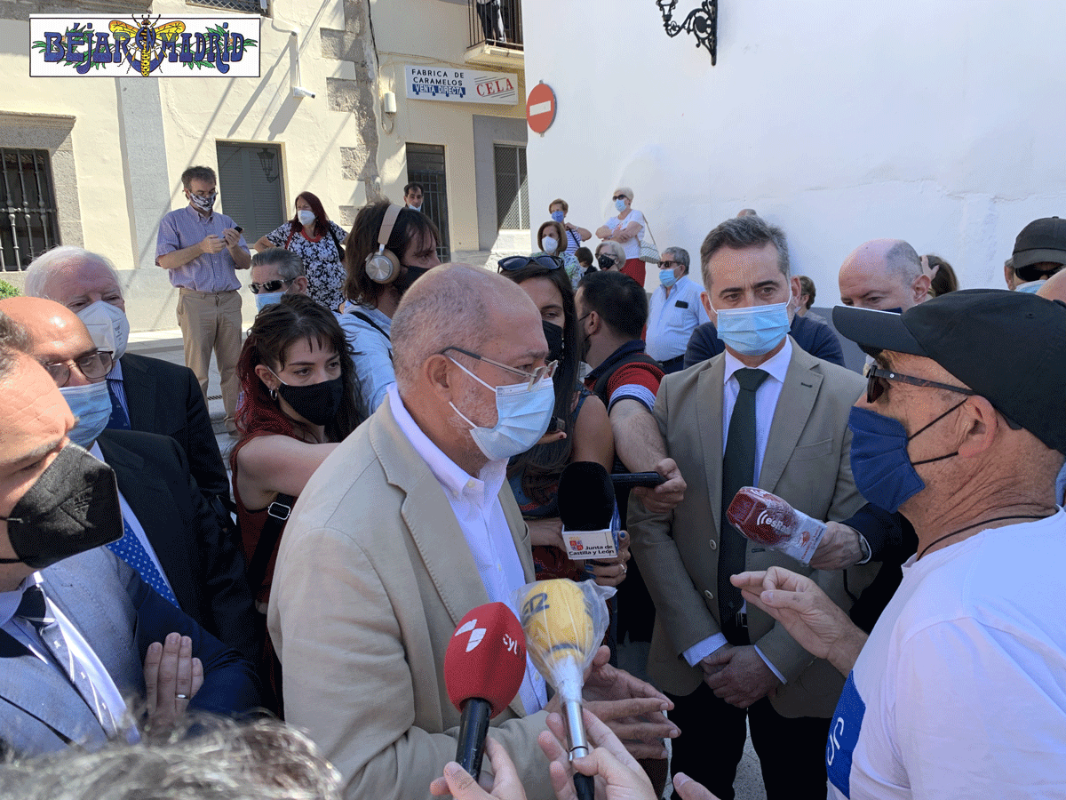 Béjar clama por una sanidad digna ante la presencia del portavoz de la Junta de Castilla y León - 30 de junio de 2021