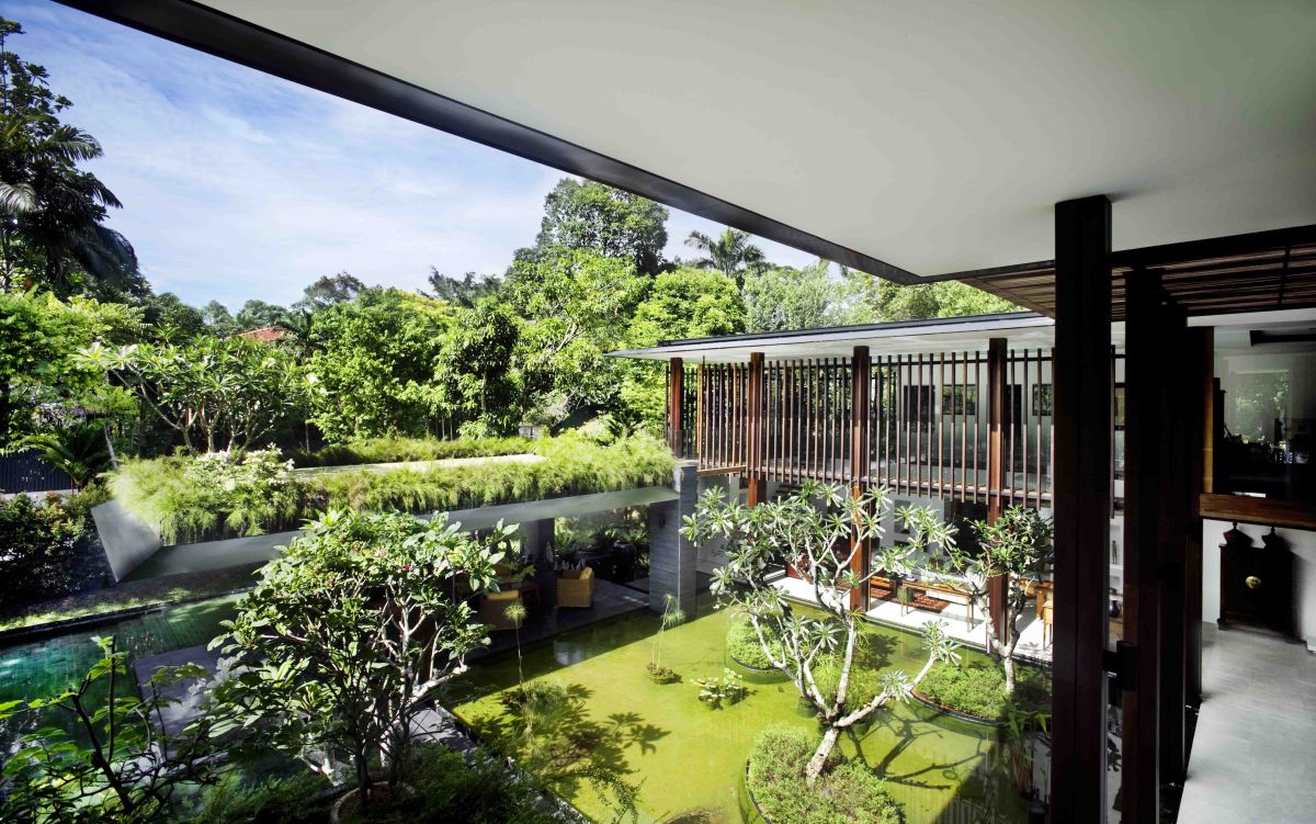 Contoh Taman Atap (Roof Garden) di Rumah Minimalis - Jasa Taman Atap