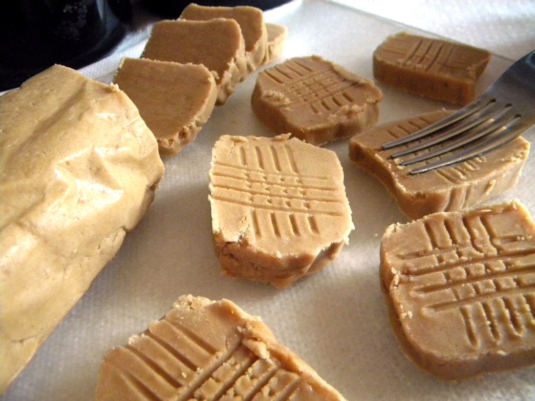 Cleo Coyle Make Your Own Refrigerator Log Peanut Butter