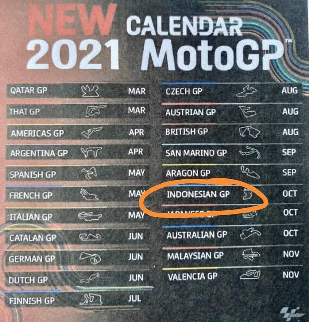 Motogp календарь