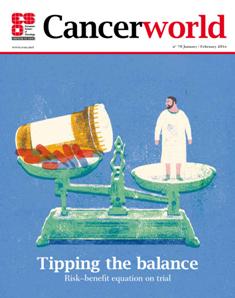 Cancer World 70 - January & February 2016 | CBR 96 dpi | Bimestrale | Medicina | Salute | NoProfit | Tumori | Professionisti
The aim of Cancer World is to help reduce the unacceptable number of deaths from cancer that is caused by late diagnosis and inadequate cancer care. We know our success in preventing and treating cancer depends on many factors. Tumour biology, the extent of available knowledge and the nature of care delivered all play a role. But equally important are the political, financial, bureaucratic decisions that affect how far and how fast innovative therapies, techniques and technologies are adopted into mainstream practice. Cancer World explores the complexity of cancer care from all these very different viewpoints, and offers readers insight into the myriad decisions that shape their professional and personal world.