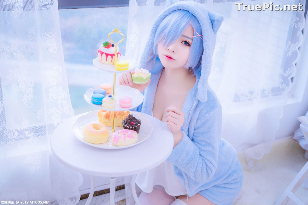 Image [MTCos] 喵糖映画 Vol.043 – Chinese Cute Model – Sexy Rem Cosplay - TruePic.net - Picture-24