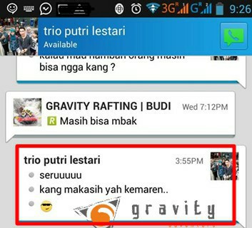 gravity adventure bandung