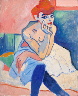 andre derain donna in camicia