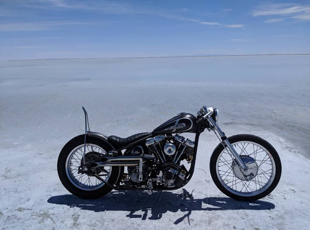 Harley Davidson Shovelhead By Te Customs Hell Kustom