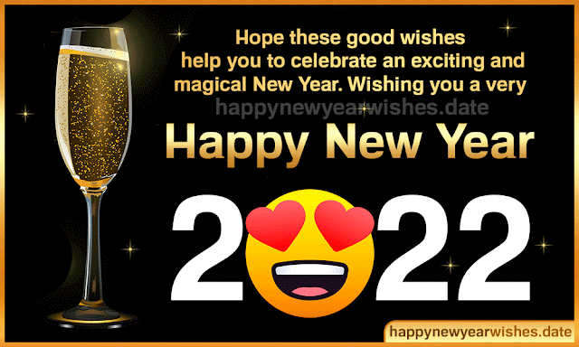 Happy New Year 2022 message GIFs Happy New Year 2022 message GIFs