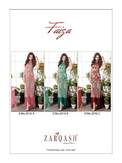 Zarqash Faiza pakistani Suits Wholesaler price