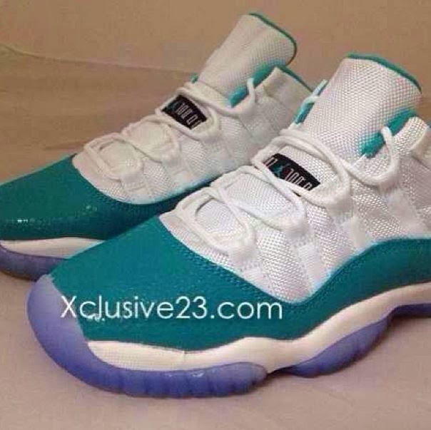 jordan 11 low teal