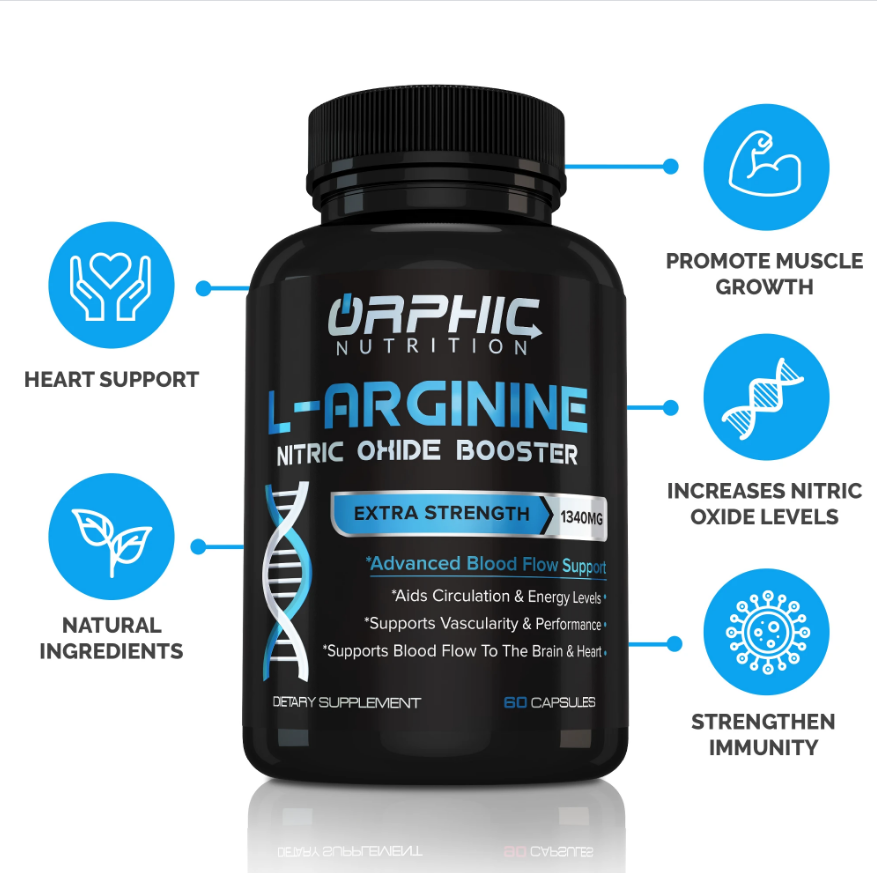 Orphic Nutrition How Effective The Nitric Oxide/LArginine Supplements Are