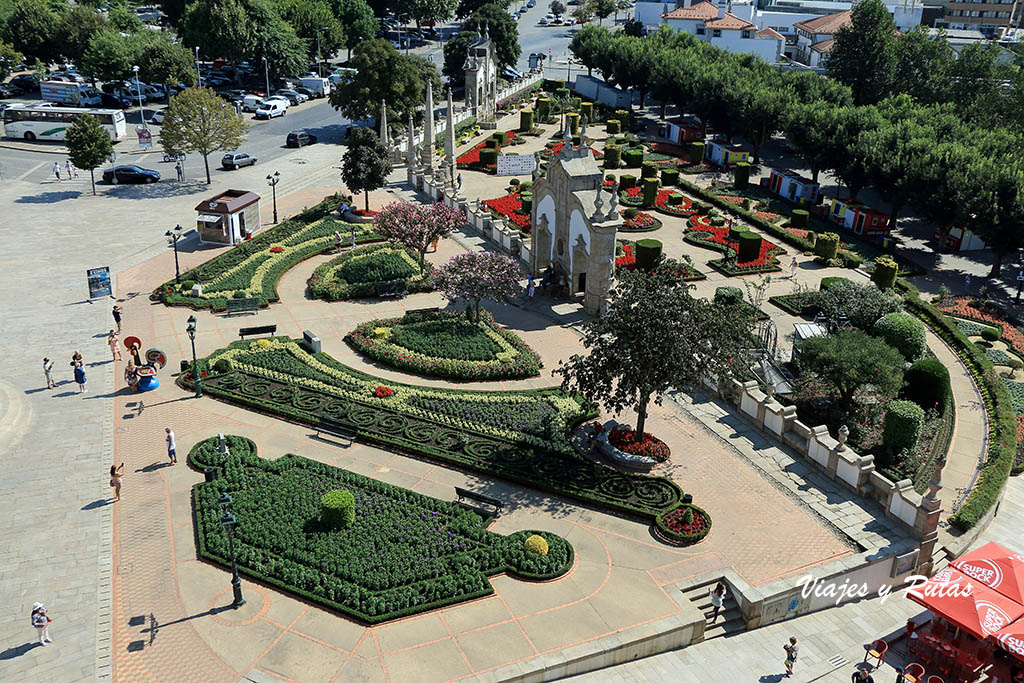 Jardim das barocas de Barcelos