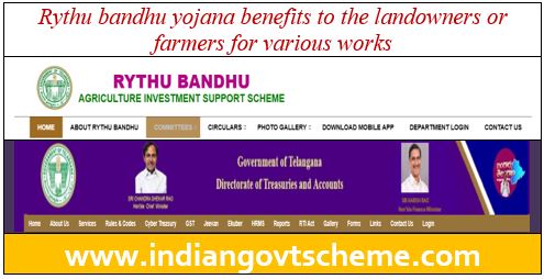 Rythu bandhu yojana